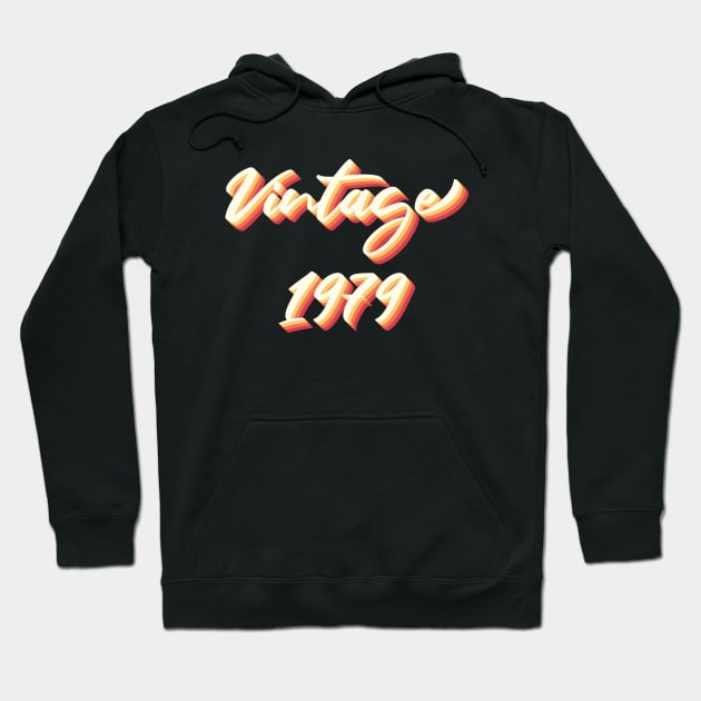 Vintage 1979 Hoodie by FOZClothing